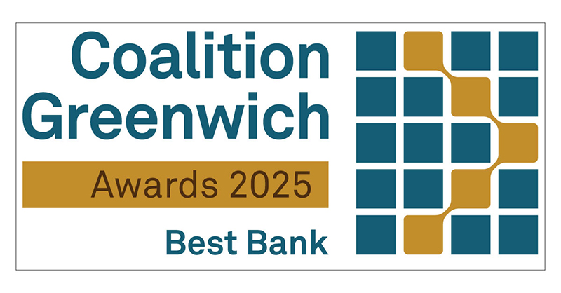 Coalition Greenwich Best Bank Award